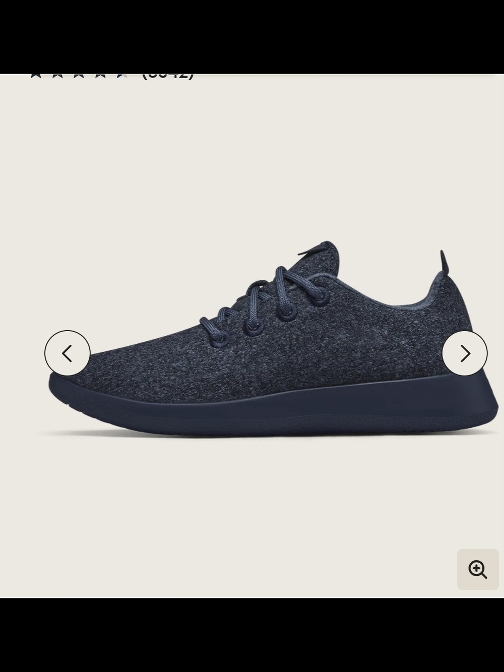 New Allbirds Savanna Night Wool Runners Unisex